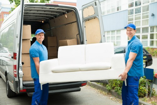 Local home moving service planning in Kingston Vale residential streets