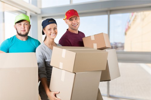 Packing and furniture handling for a Kingston Vale house move