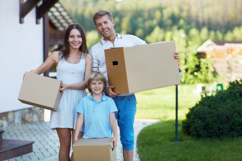Checklist and packing supplies for a Kingston Vale house move