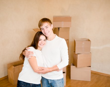 Careful handling of furniture during a student move
