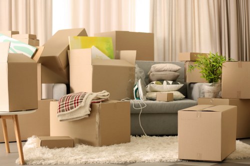 Packing and loading furniture for a flat move in Kingstonvale