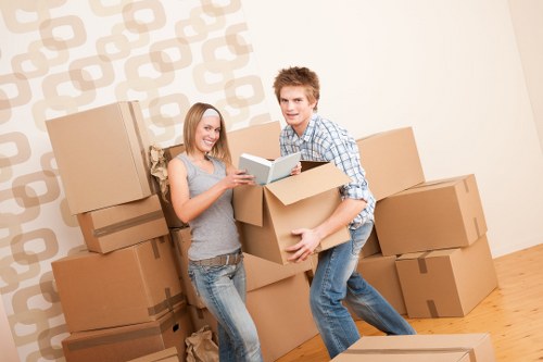 Local removals crew handling a residential move near Kingston Vale